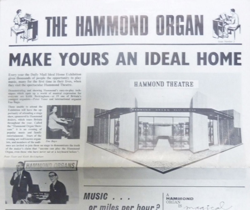 The Hammond Exhibition Stand